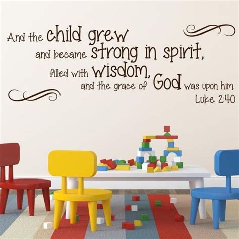 10 best church nursery wall images on Pinterest | Church nursery, Wall decals and Bible verses