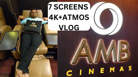 Amb Mall Hyderabad Ambcinemas All Screens Vlog Sarath City Mall