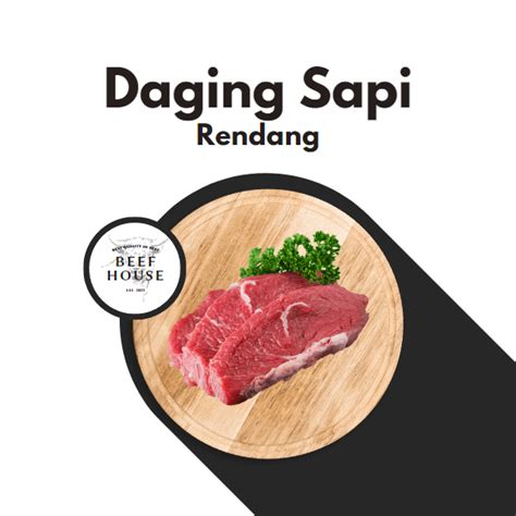 Jual Daging Rendang Sapi 1Kg Shopee Indonesia