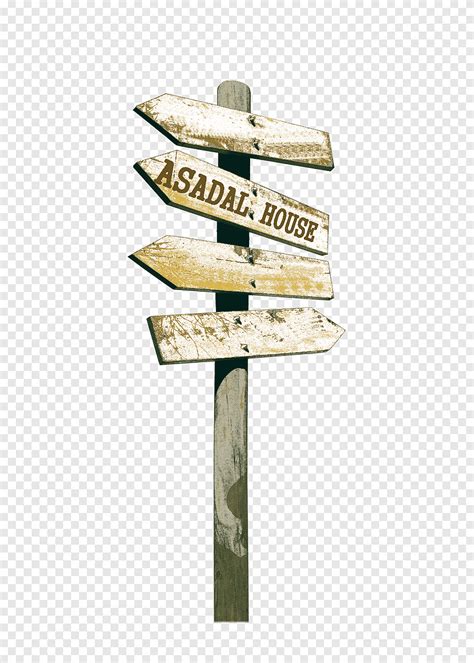 Decorative Arrow Signs Snowy Wooden Sign Free Material Mupai