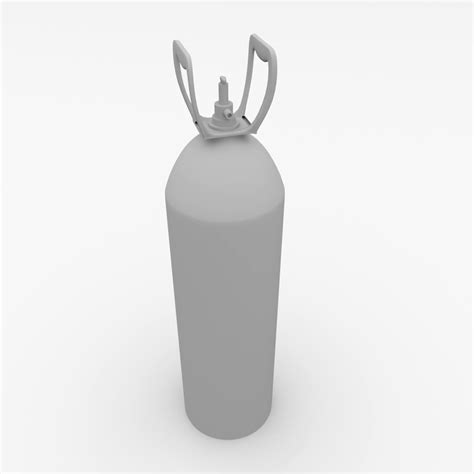 Helium Tank 3d Model By Firdz3d