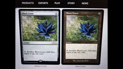 Mtg Black Lotus Power Mox Time Walk Reprinted Th Anniversary