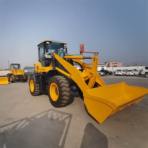 Articulated Compact Small Front End Wheel Loader With Pilot Control