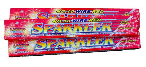 10 Red Wire Sparkler