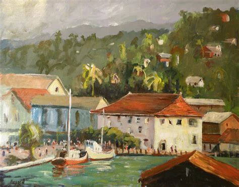 Martinique Painting By Thomas Kearon Pixels