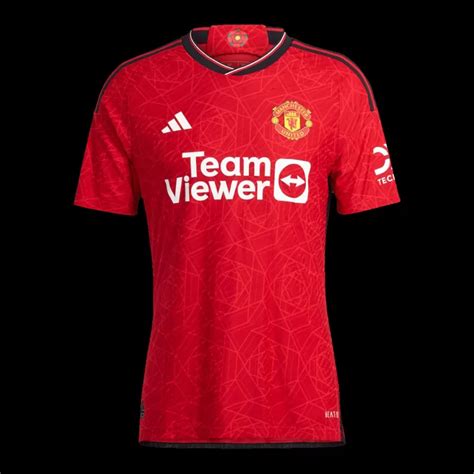 Mens Authentic Rashford 10 Manchester United Home Soccer Jersey Shirt