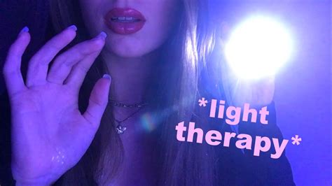 Asmr Light Therapy For Energy Cleansing With Soft Whispers Sleepy