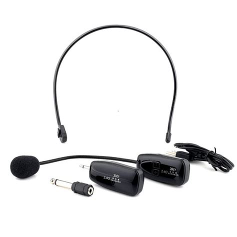 Wireless 2 4g Microphone Mic Headset Handheld 2 In 1 For Voice Amplifier Speaker Karaoke