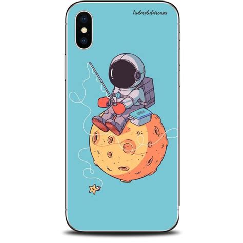 Capa De Celular Astronauta Xiaomi Redmi 9t 1486 Em Promoção Ofertas