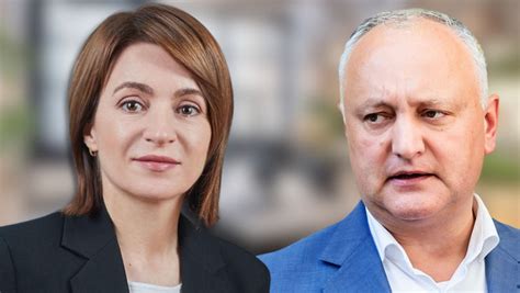 Sondaj Sandu și Dodon sunt politicienii cu cea mai mare încredere