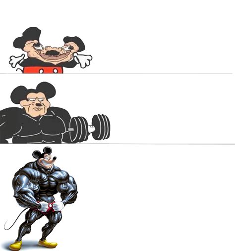 Buff Mickey Memes Imgflip