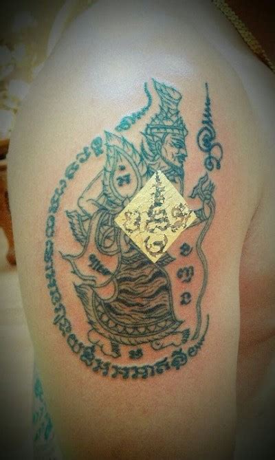 Sak Yant Por Gae Lersi Dern Dong Sak Yant Thai Temple Tattoos