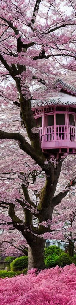 Stable Diffusion Prompt The Cherry Blossom Tree House Prompthero