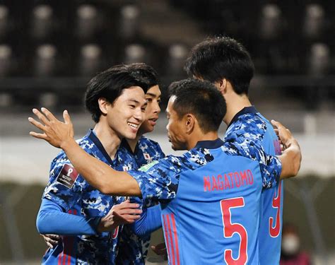 南野拓実w杯予選6戦連発 16年本田圭佑の記録にあと1 日本代表写真ニュース 日刊スポーツ