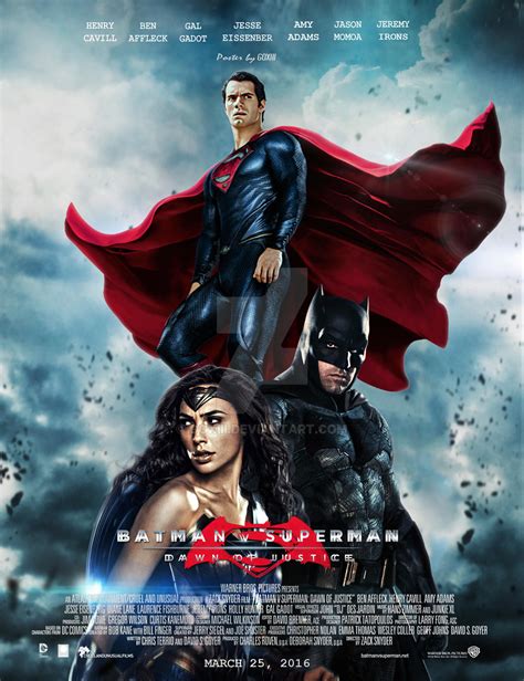 Batman V Superman Dawn Of Justice Poster By GOXIII On DeviantArt