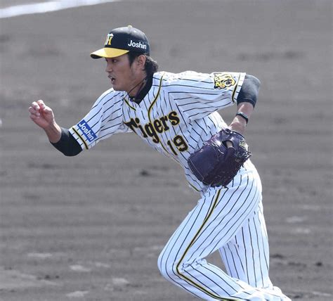 投内連係の練習をする阪神・藤浪（撮影・大森 寛明） ― スポニチ Sponichi Annex 野球