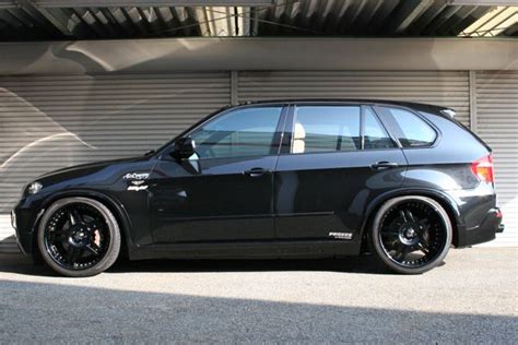 Stanced Bmw X5 E70 With Custom Wheels