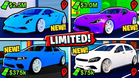 New 4 Limited Vehicles Location In Mad City Chapter 2 Roblox Youtube