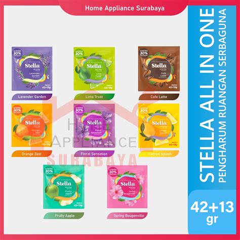 Jual Stella Air Freshener ALL IN ONE AIO Pengharum Ruangan Mobil