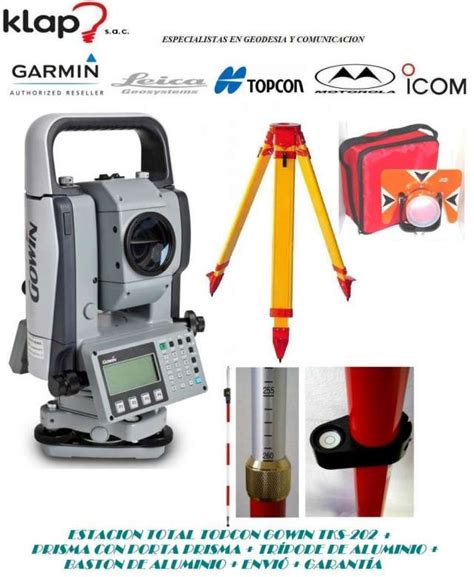 Estacion total topcon gowin tks 202 en Lima Otros Artículos 542533