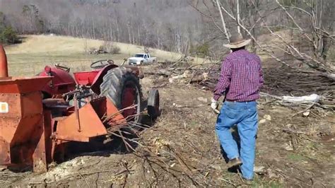 Brush Vs Chipper Massey 35 Befco Chipper Youtube