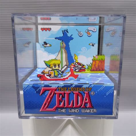 Cubo Diorama Zelda The Wind Waker Escorrega O Preço