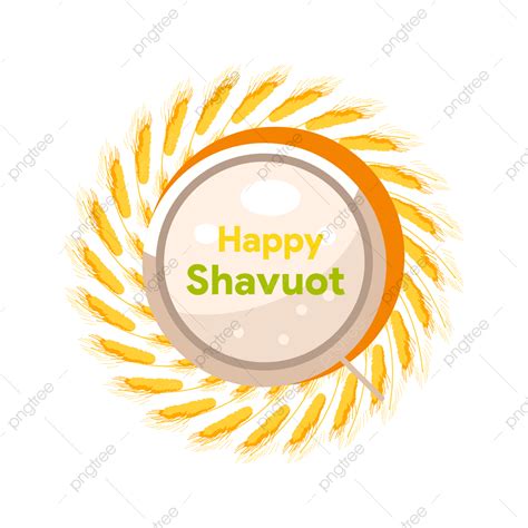 Shavuot Vector Art Png Happy Shavuot Day With Free Vector And Png