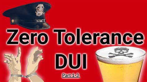 Living A Life Of Zero Tolerance Dui And Your Right To Drive Part 1 3