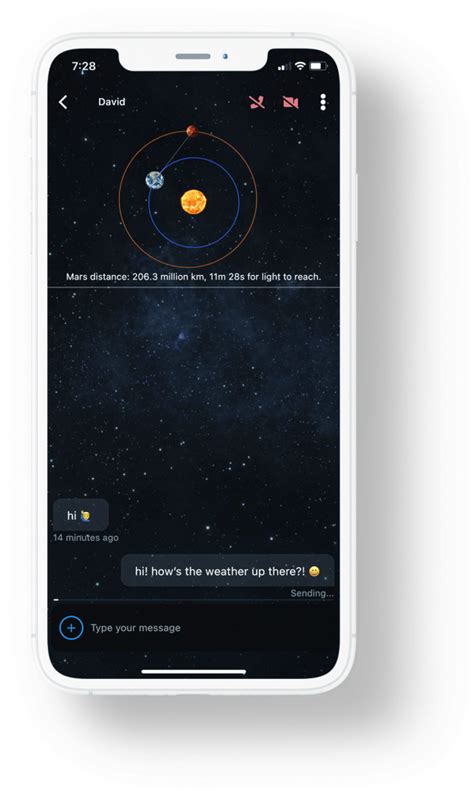 earth calling mars  quirky marstalk app project