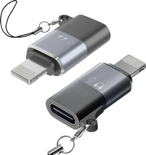 Adaptador Usb C A Lig Htn Ing Adaptador Otg Io S Adecuado Para