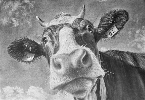 How to Draw a Cow Portrait — Online Art Lessons