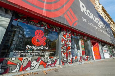 Rougier Plé Nouvelle façade créative street art et toile grand format