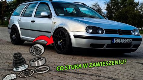 Stuki W Zawieszeniu Wymiana Przegubu Wewnetrznego VW Golf 4 YouTube