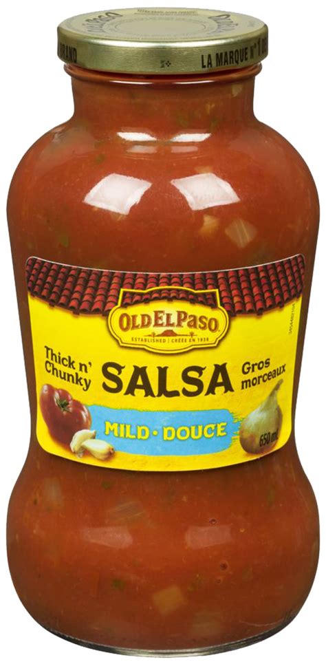 Old El Paso Thick N Chunky Salsa Mild X Ml Cd Wholesale Foods