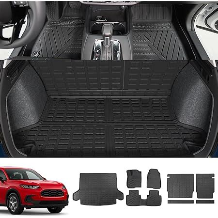 Amazon Xipoqix Floor Mats Trunk Mat Backrest Mats Compatible With