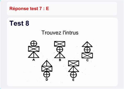 Qcm Concours Gratuits Test De Recrutement Trouvez L Intrus