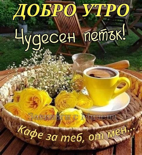 Pin su Добро утро. Добър ден.