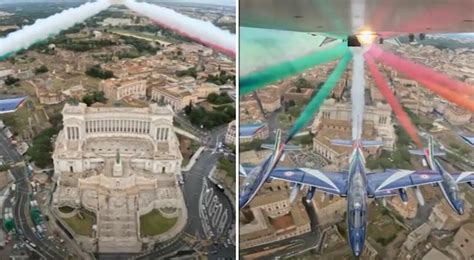 Frecce Tricolori Lo Spettacolo Dall Interno Della Cabina Di Pilotaggio