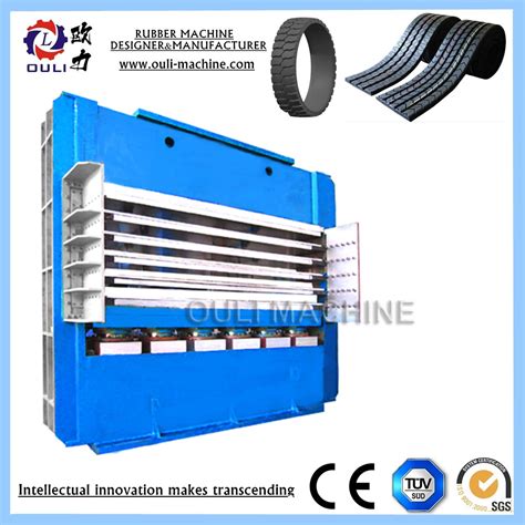 Big Frame Rubber Tile Vulcanizing Press Machine Rubber Mat Moulding