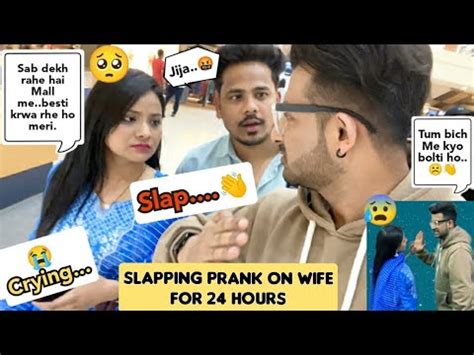 Best Slapping Prank On My Wife For Hours Prank Gone Wrong