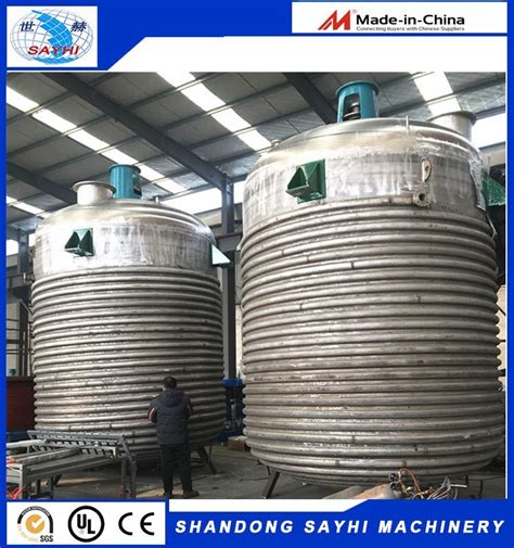 Acrylic Resin Production Reactor L Stainless Steel External Coil