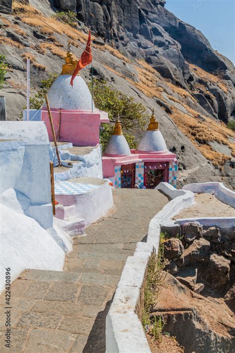 Small temple at Girnar Hill, Gujarat state, India Stock Photo | Adobe Stock