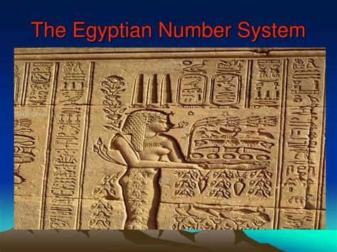 Ancient Egyptian Numbering System