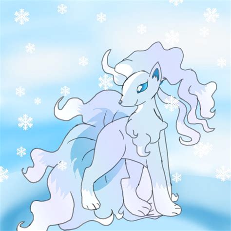 Alolan Ninetales By Doraeartdreams Aspy On Deviantart