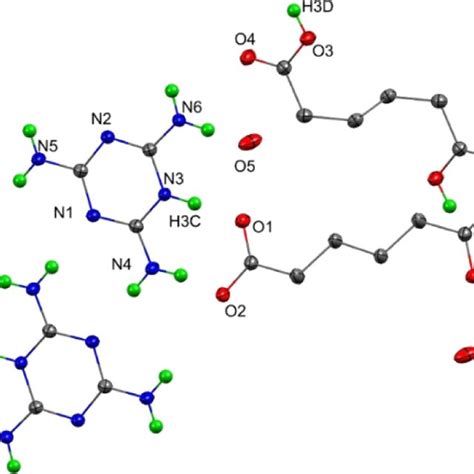 Crystal Structure Of Bma At Probability Thermal Ellipsoid With