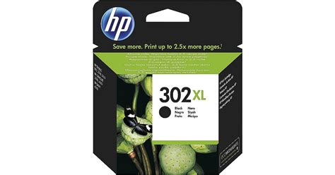 Hewlett Packard Ink Cartridge No 302 Xl Black Blister F6u68ae301