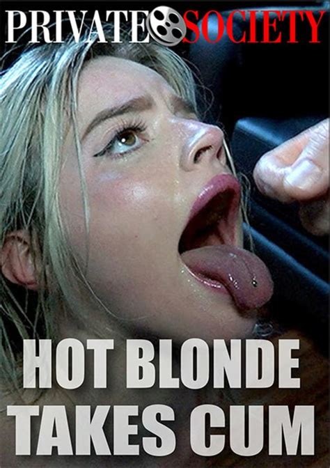 Hot Blonde Takes Cum Streaming Video At IAFD Premium Streaming