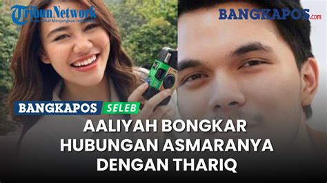 Aaliyah Massaid Bongkar Hubungan Asmaranya Dengan Thariq Halilintar