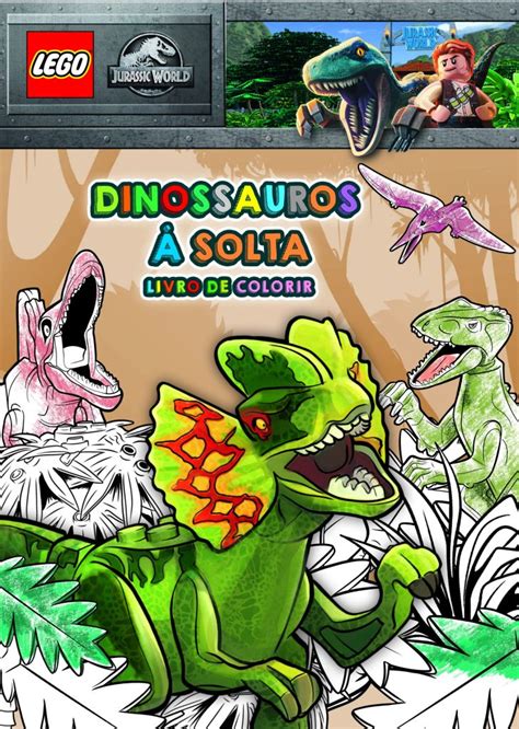 Livro De Colorir Jurassic World Super Conjunto Para Meninos🍢 Descubra A Emoção Do Jogo Com