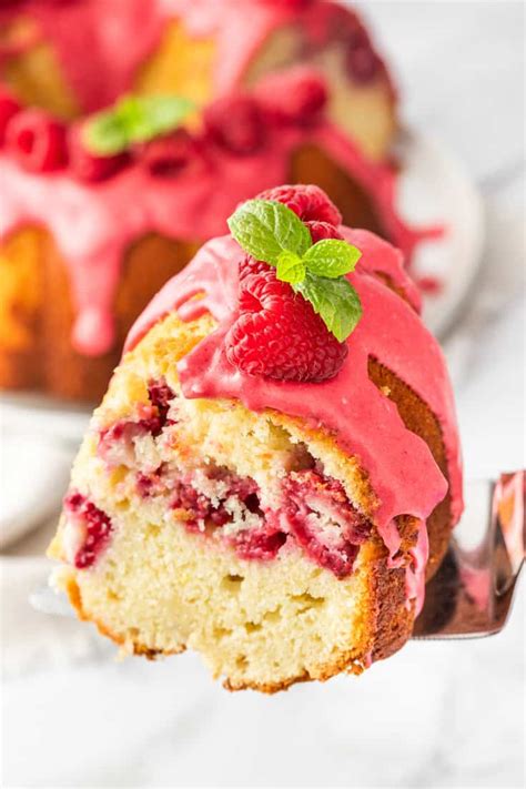 Lemon Raspberry Bundt Cake A Classic Twist